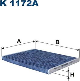 Filtron K1172A - Filtro, Aria abitacolo autozon.pro