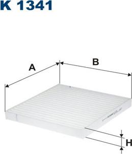 Filtron K1341 - Filtro, Aria abitacolo autozon.pro