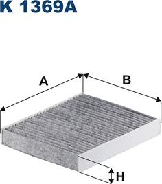 Filtron K 1369A - Filtro, Aria abitacolo autozon.pro