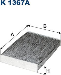 Filtron K1367A - Filtro, Aria abitacolo autozon.pro