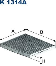 Filtron K1314A - Filtro, Aria abitacolo autozon.pro