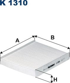 Filtron K1310 - Filtro, Aria abitacolo autozon.pro