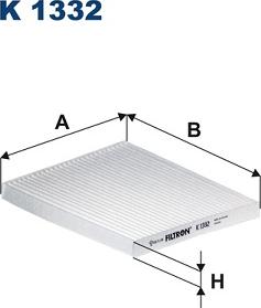 Filtron K1332 - Filtro, Aria abitacolo autozon.pro