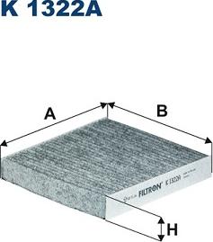 Filtron K1322A - Filtro, Aria abitacolo autozon.pro