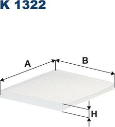 Filtron K1322 - Filtro, Aria abitacolo autozon.pro