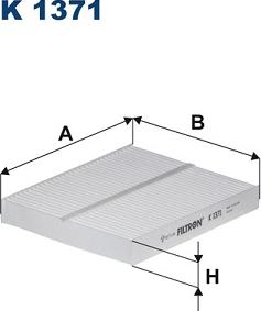 Filtron K 1371 - Filtro, Aria abitacolo autozon.pro