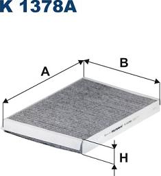 Filtron K1378A - Filtro, Aria abitacolo autozon.pro