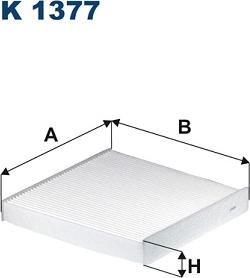 Filtron K1377 - Filtro, Aria abitacolo autozon.pro