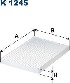 Filtron K1245 - Filtro, Aria abitacolo autozon.pro