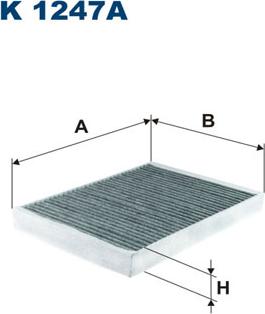 Filtron K1247A - Filtro, Aria abitacolo autozon.pro