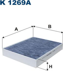 Filtron K1269A - Filtro, Aria abitacolo autozon.pro