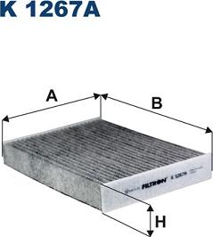 Filtron K1267A - Filtro, Aria abitacolo autozon.pro