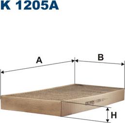 Filtron K1205A - Filtro, Aria abitacolo autozon.pro