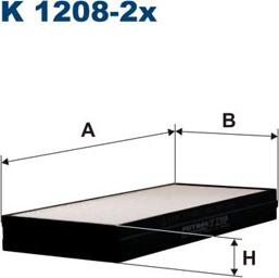 Filtron K1208-2x - Filtro, Aria abitacolo autozon.pro