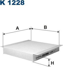 Filtron K1228 - Filtro, Aria abitacolo autozon.pro