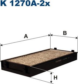 Filtron K1270A-2x - Filtro, Aria abitacolo autozon.pro