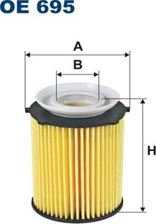 Filtron OE695 - Filtro olio autozon.pro