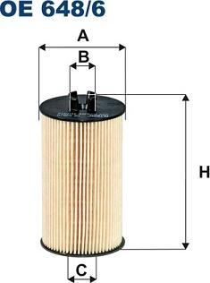 Filtron OE648/6 - Filtro olio autozon.pro