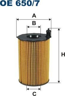 Filtron OE650/7 - Filtro olio autozon.pro