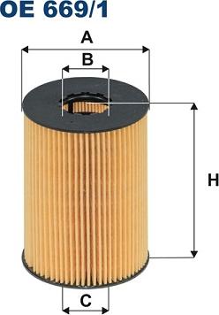 Filtron OE669/1 - Filtro olio autozon.pro