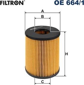 Filtron OE 664/1 - Filtro olio autozon.pro