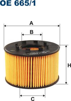 Filtron OE665/1 - Filtro olio autozon.pro