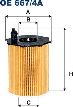 Filtron OE667/4A - Filtro olio autozon.pro