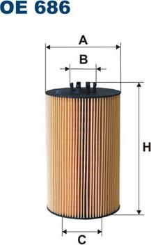 Filtron OE686 - Filtro olio autozon.pro