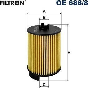 Filtron OE 688/8 - Filtro olio autozon.pro