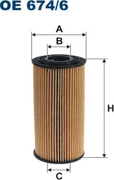 Filtron OE674/6 - Filtro olio autozon.pro