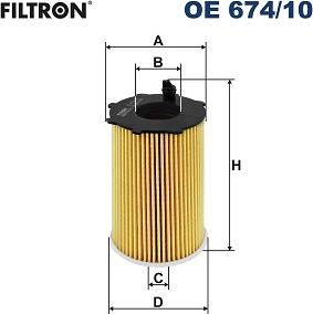 Filtron OE 674/10 - Filtro olio autozon.pro