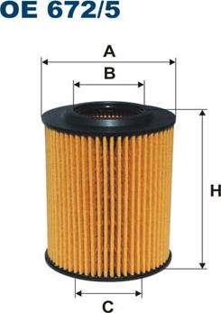 Filtron OE672/5 - Filtro olio autozon.pro