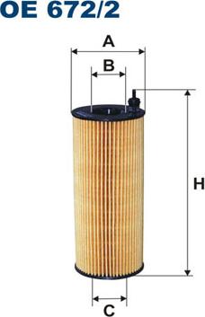 Filtron OE672/2 - Filtro olio autozon.pro