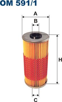 Filtron OM591/1 - Filtro olio autozon.pro