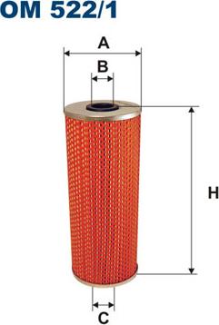 Filtron OM522/1 - Filtro olio autozon.pro