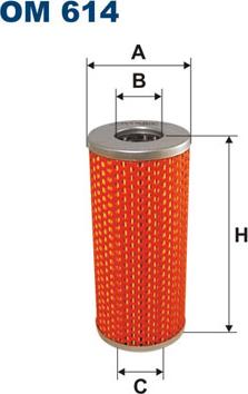 Filtron OM614 - Filtro olio autozon.pro