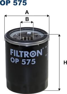 Filtron OP575 - Filtro olio autozon.pro