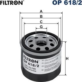 Filtron OP 618/2 - Filtro olio autozon.pro