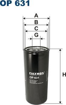 Filtron OP631 - Filtro olio autozon.pro