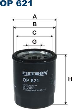 Filtron OP621 - Filtro olio autozon.pro