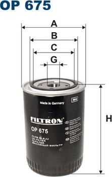 Filtron OP675 - Filtro olio autozon.pro