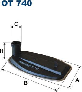 Filtron OT740 - Filtro idraulico, Cambio automatico autozon.pro