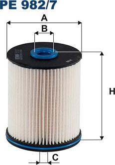 Filtron PE 982/7 - Filtro carburante autozon.pro