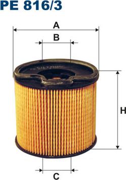 Filtron PE816/3 - Filtro carburante autozon.pro