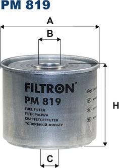 Filtron PM819 - Filtro carburante autozon.pro