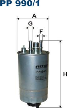 Filtron PP990/1 - Filtro carburante autozon.pro