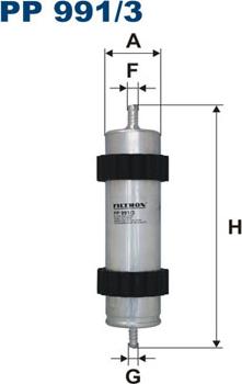 Filtron PP991/3 - Filtro carburante autozon.pro