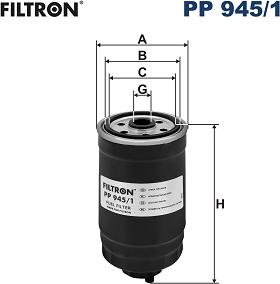 Filtron PP 945/1 - Filtro carburante autozon.pro