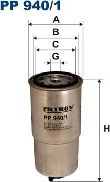 Filtron PP940/1 - Filtro carburante autozon.pro