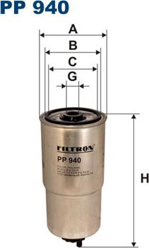 Filtron PP940 - Filtro carburante autozon.pro